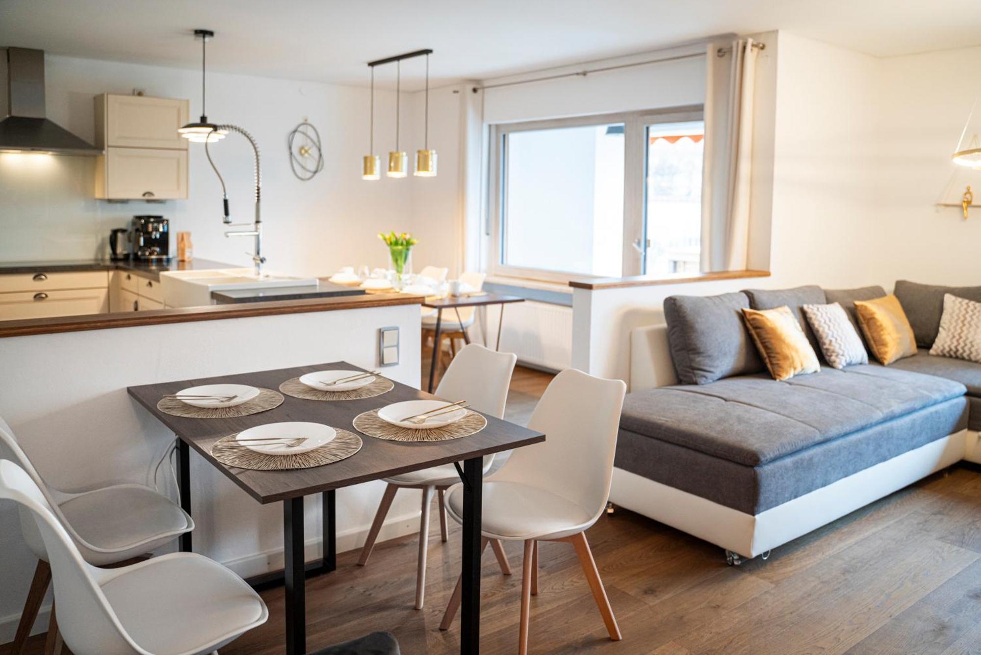 דירות רוזנהיים 130M2 Loft - Balkon, Smart Tv, Badewanne, Kaffee מראה חיצוני תמונה